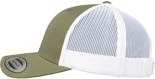 Retro Trucker Cap 2-Tone Buck / White