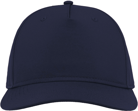 Outdoor Sport 5 Panel Cap Recycled Unisex Navy