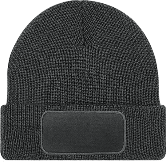 Patch Beanie Thinsulate Graphite Grey