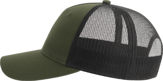 Snapback Cap Zion | Recycled Kappe Olive / Black