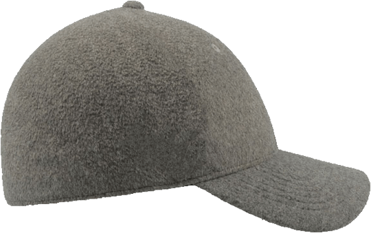 Polar Fleece Baseball Cap Grey L/XL