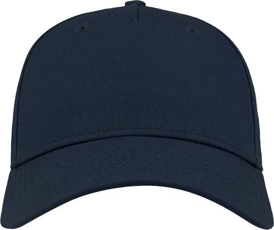 Baumwoll Freizeit Kappe Navy