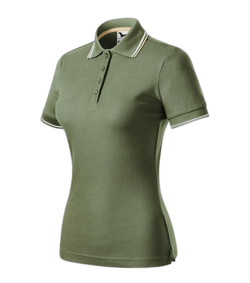Focus Polohemd Frauen khaki M