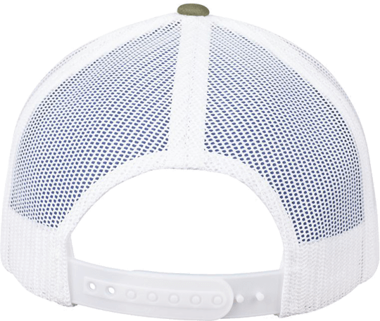 Retro Trucker Cap 2-Tone Buck / White