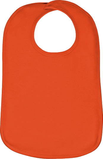 Organic Baby Lätzchen Orange
