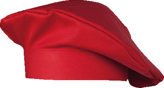 Kochmütze Fano Classic Red