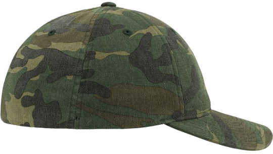 Garment Washed Camo Cap Camo L/XL
