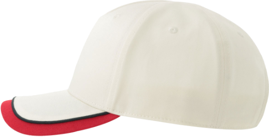 Kids Star S Baseball Cap White / Red