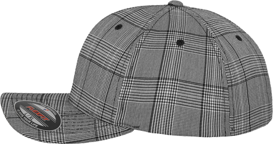 Glen Check Cap White / Black L/XL