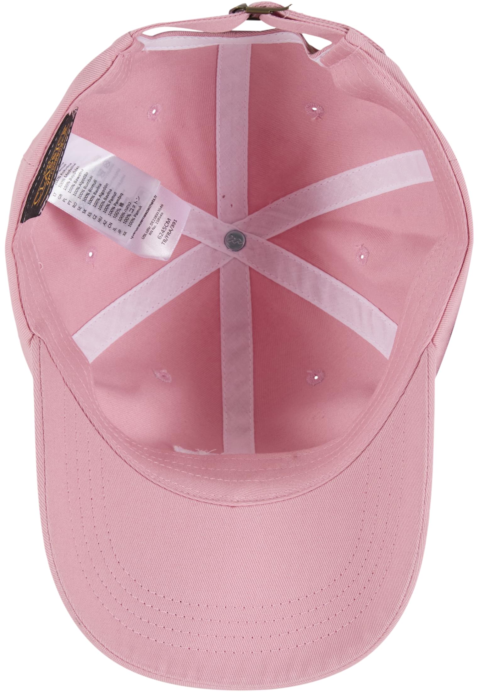 Love Big Letters Dad Cap pink one size