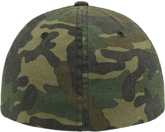Garment Washed Camo Cap Camo L/XL