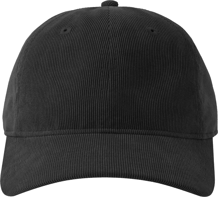 Baseball recycled Cord Cap Creep Black