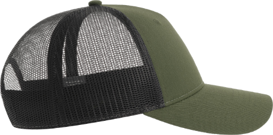 Snapback Cap Zion | Recycled Kappe Olive / Black