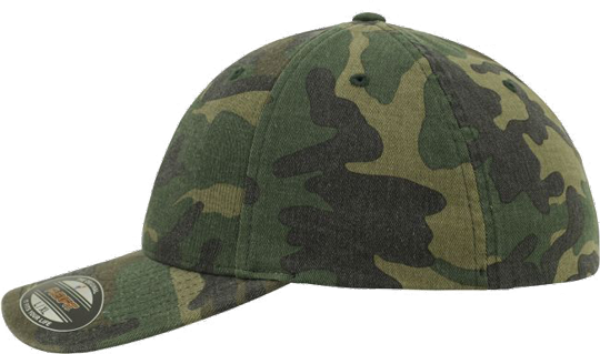 Garment Washed Camo Cap Camo L/XL