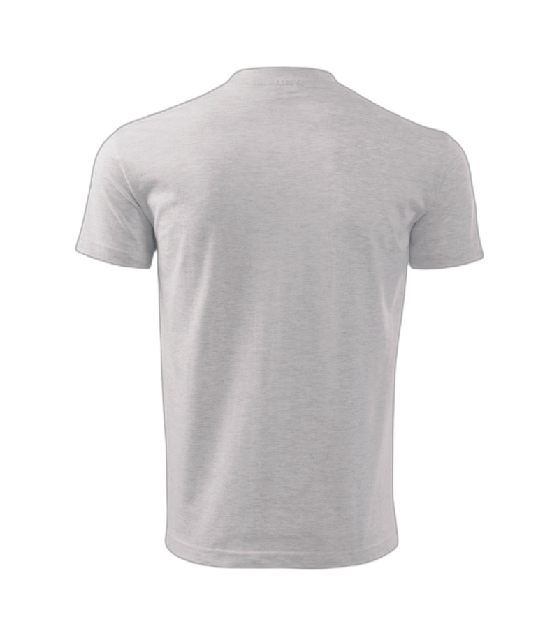 Basic T-Shirt Kinder hellgrau melliert 134 cm/8 Jahre