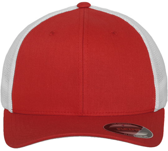 Mesh Trucker 2-Tone Cap Red/White L/XL