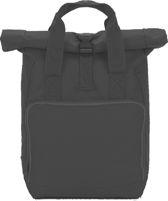 Roll Top Rucksack Graphite Grey