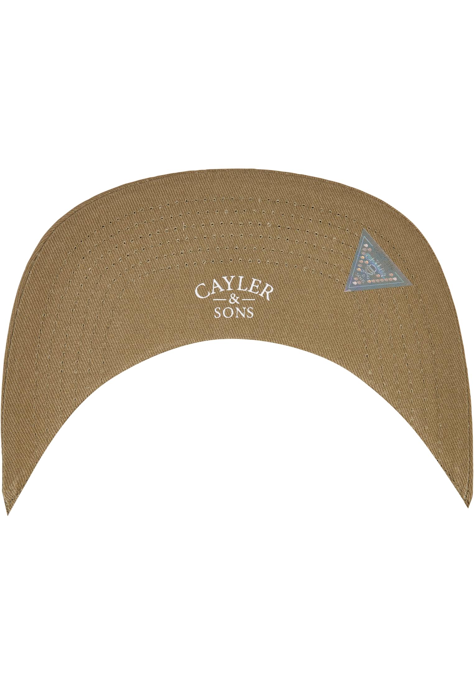 Knock the Hustle Strapback Cap olive/offwhite one size