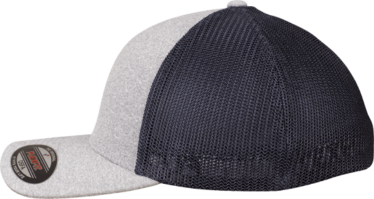 Melange Mesh Cap heather grey / navy