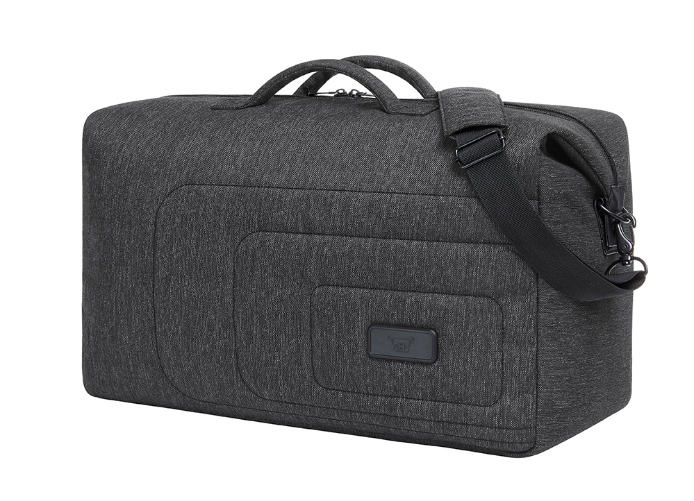 Sport-/Reisetasche FRAME schwarz-grau-meliert