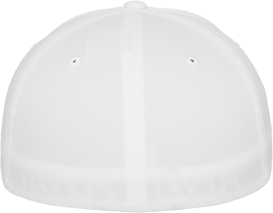 Fitted Baseball Flexfit Cap Weiß XS/S