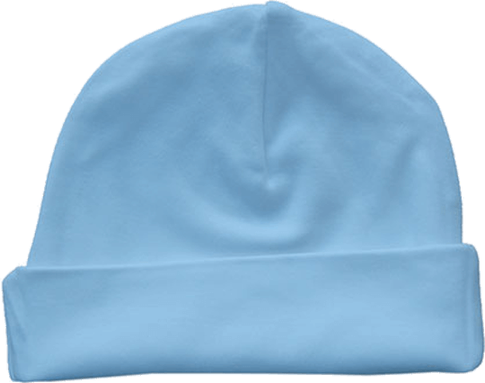Bio Baby Mütze Babyblue