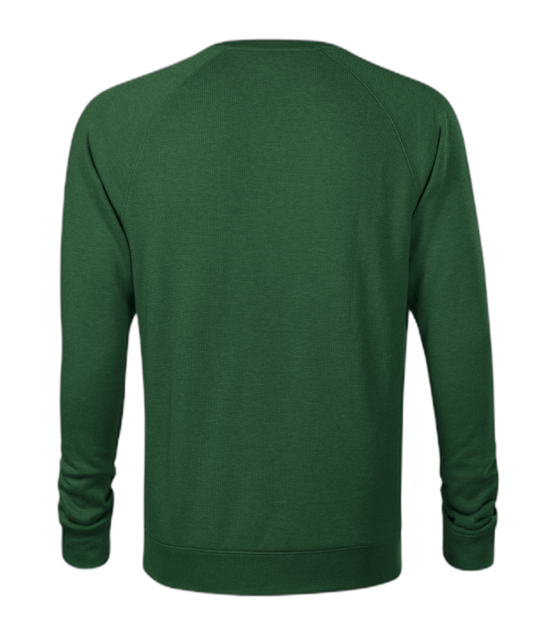 Classic Sweatshirt flaschengrün meliert XL