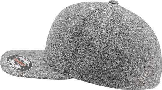 Plain Span Cap Heather Grey L/XL