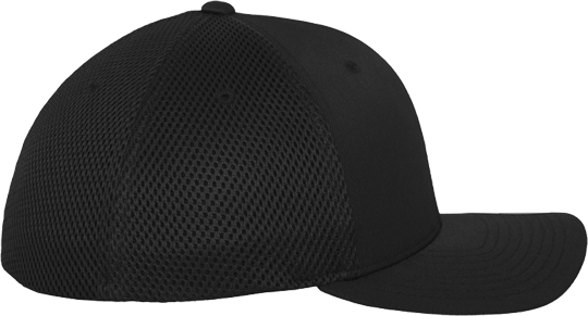 Tactel Mesh Cap Black L/XL