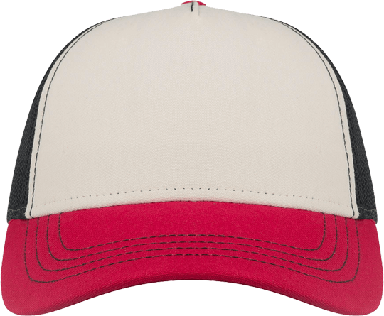 Canvas Rapper Trucker Cap