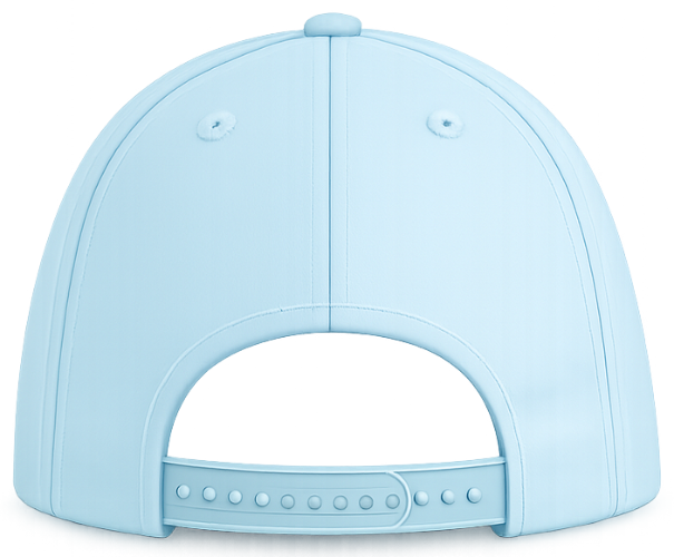 Junior Organic Cotton 5 Panel Cap Powder Blue