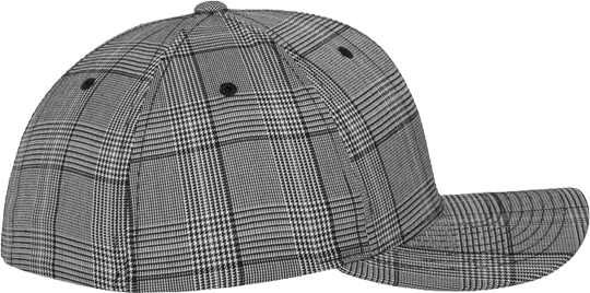 Glen Check Cap White / Black L/XL