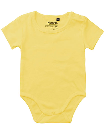 Babies Short Sleeve Body Dusty Yellow 92