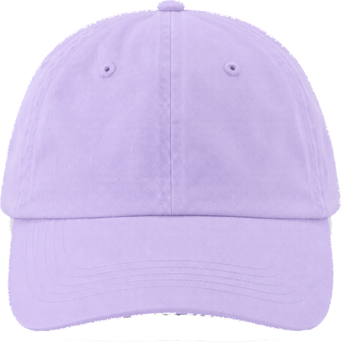 Junior Low Profile 6 Panel Dad Cap Lavender