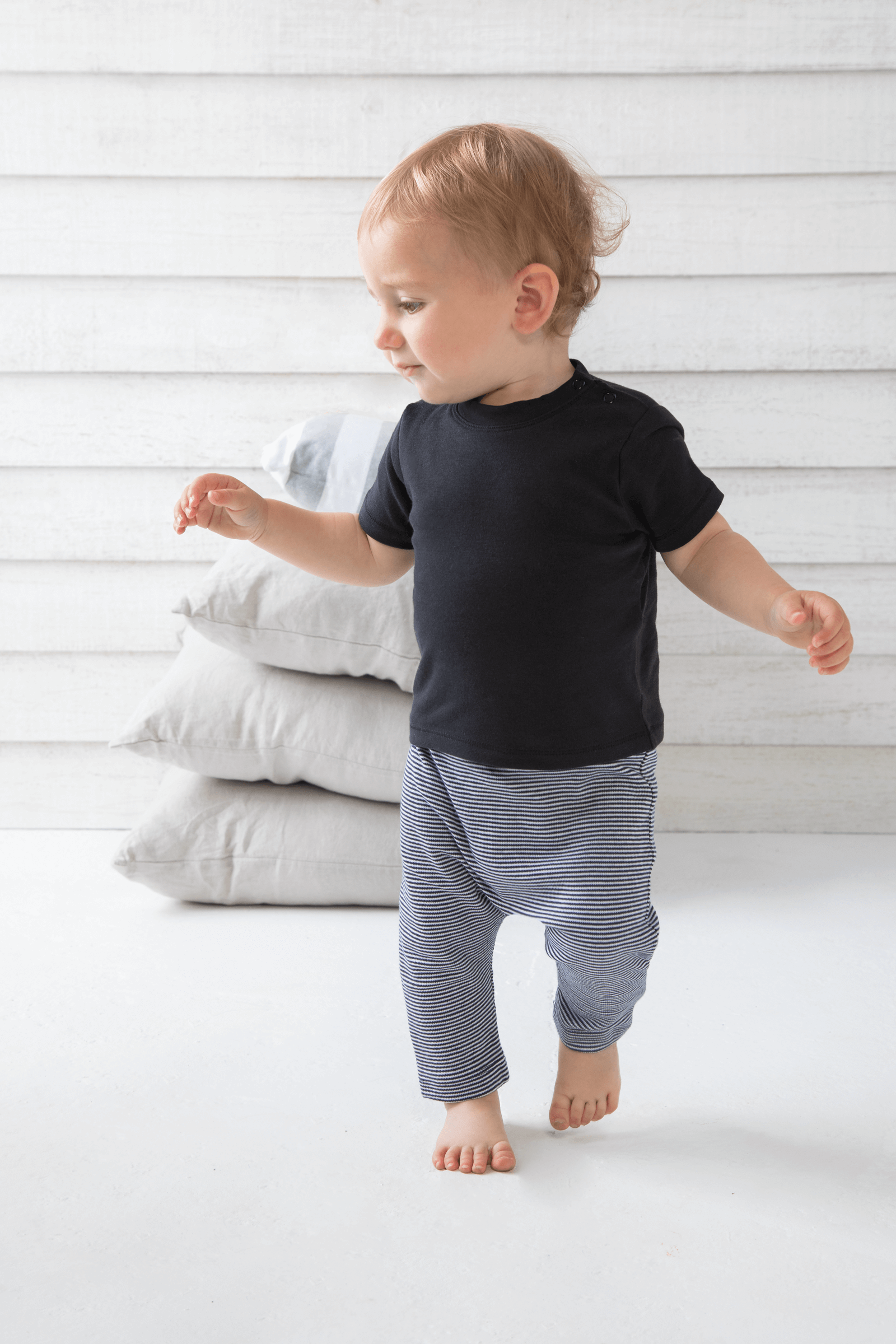 Gestreifte Baby Leggins