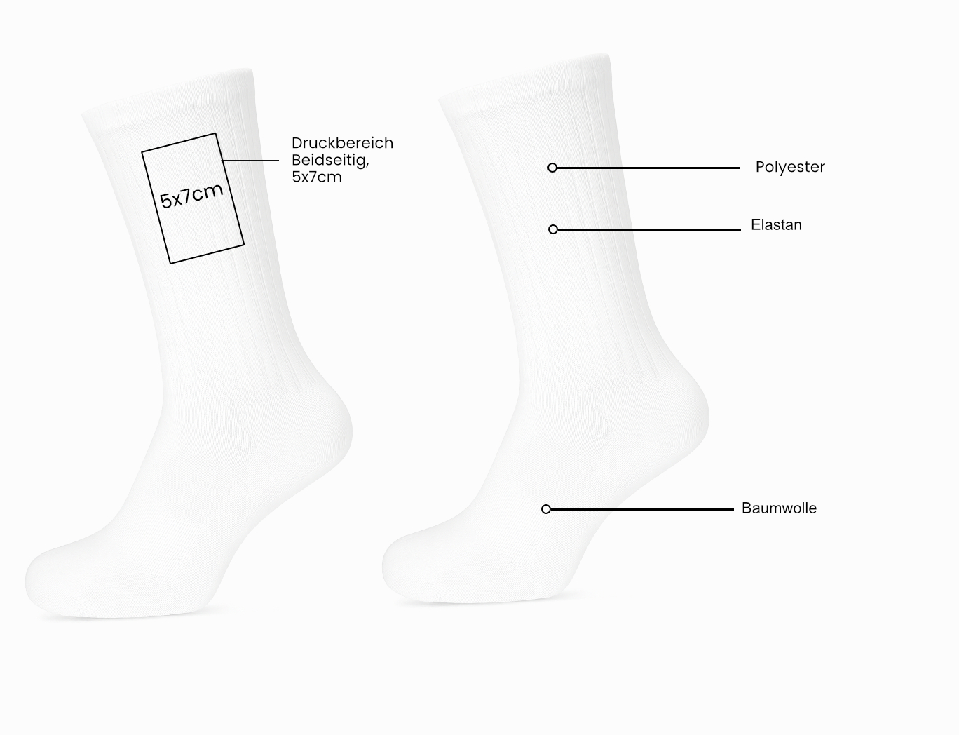 Klassische Socken