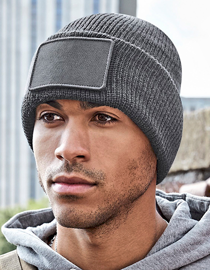 Removable Patch Thinsulate Beanie
