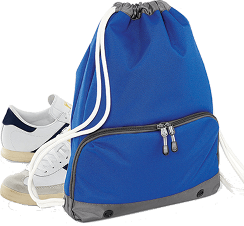 Turnbeutel mit extra Tasche