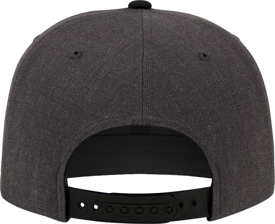 Unisex Classic Snapback 2-Tone Charcoal / Black