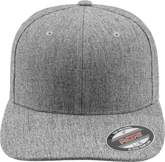 Plain Span Cap Heather Grey L/XL