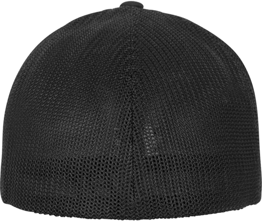 Flexfit Mesh Colored Front Unisex Black-White-Black L/XL