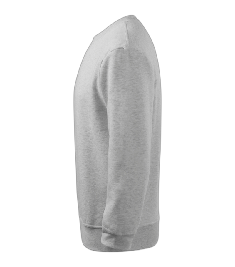 Essential Sweatshirt für Männer und Kinder hellgrau melliert 158 cm/12 Jahre