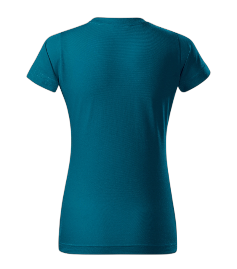 Basic T-Shirt Frauen petrolblau L