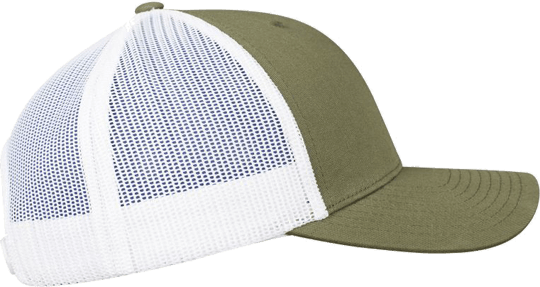 Retro Trucker Cap 2-Tone Buck / White