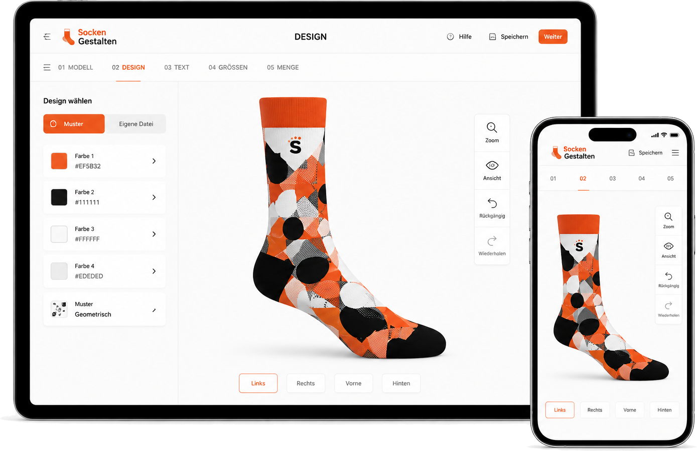 Socken-Konfigurator