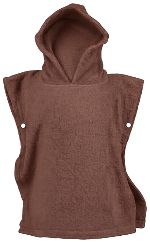 Babiezz Poncho with Hood Old Pink 55x55 cm