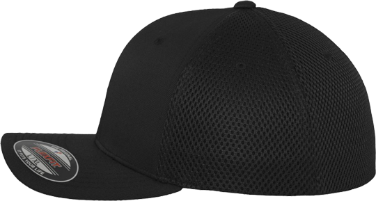 Tactel Mesh Basecap Men Black L/XL