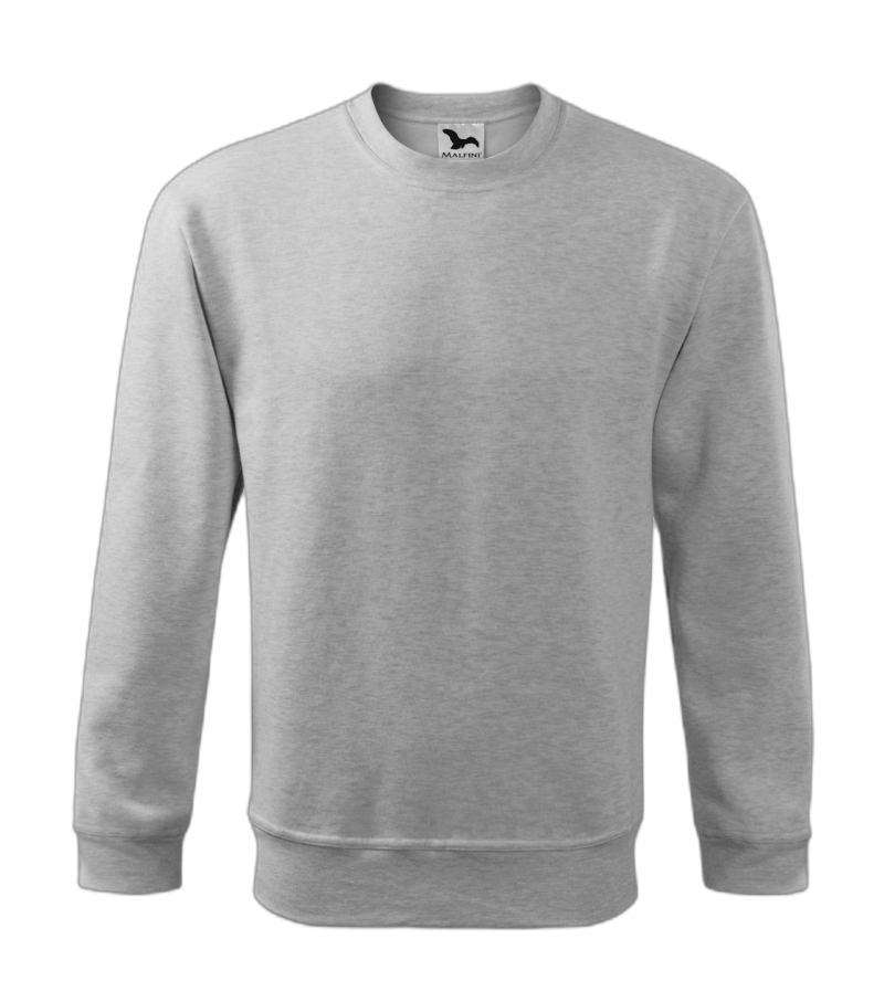 Essential Sweatshirt für Männer und Kinder hellgrau melliert 158 cm/12 Jahre