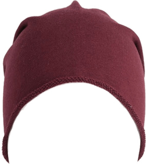 Unisex Long Beanie Burgundy