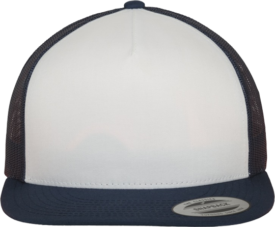 Classic Trucker Caps Men White / Navy